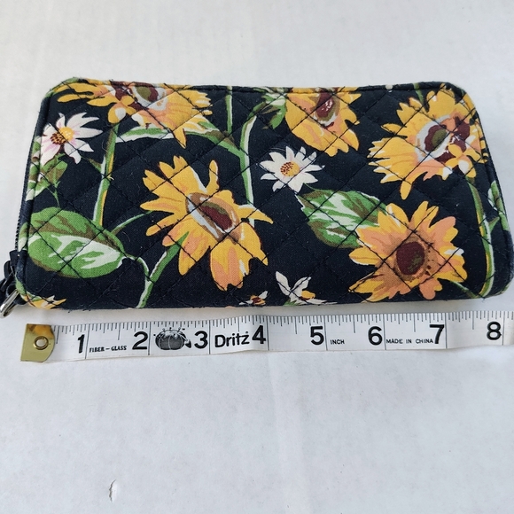 Vera Bradley Sunflower Wallet - Picture 15 of 15